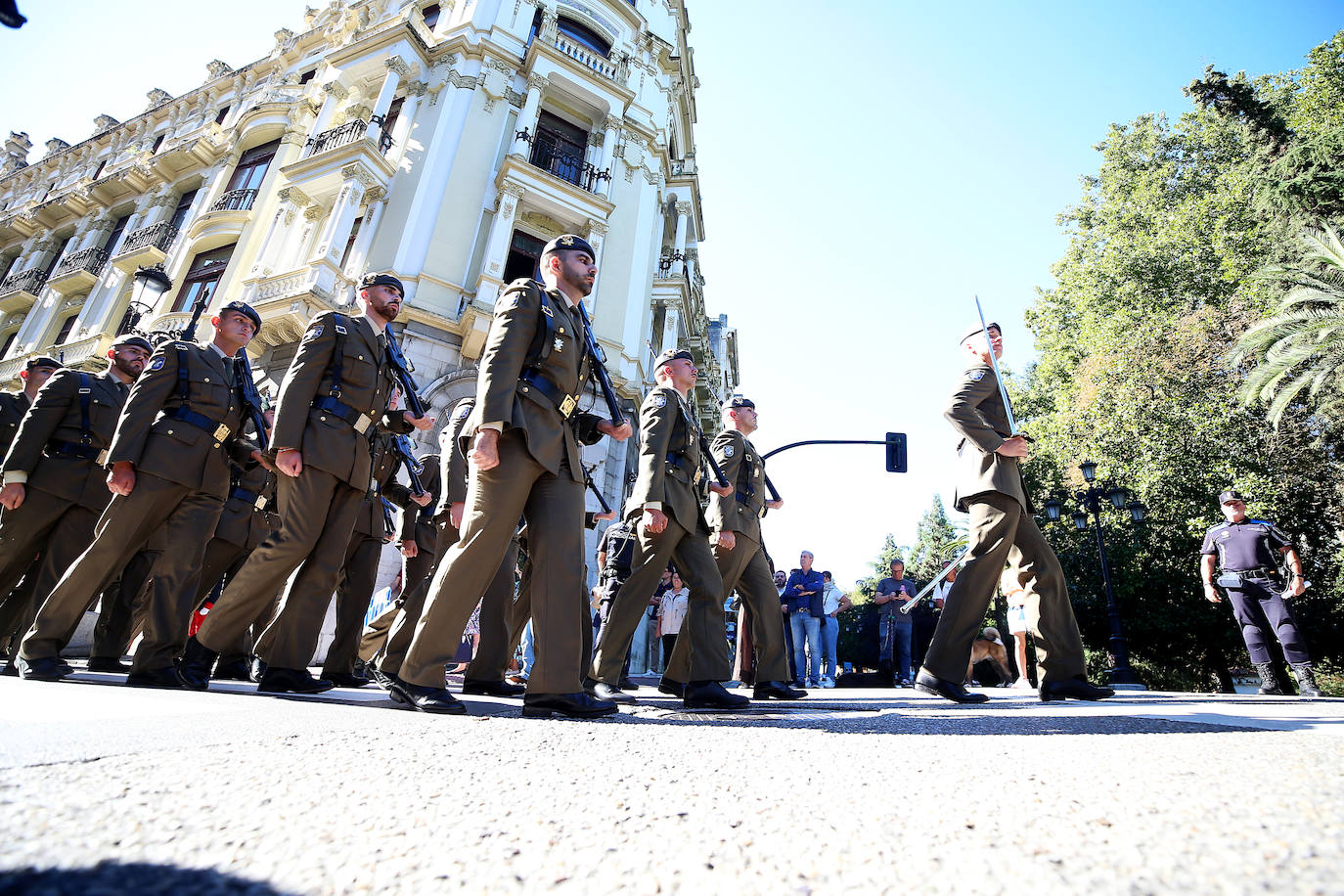 Así ha sido el homenaje al Cabo Noval en Oviedo