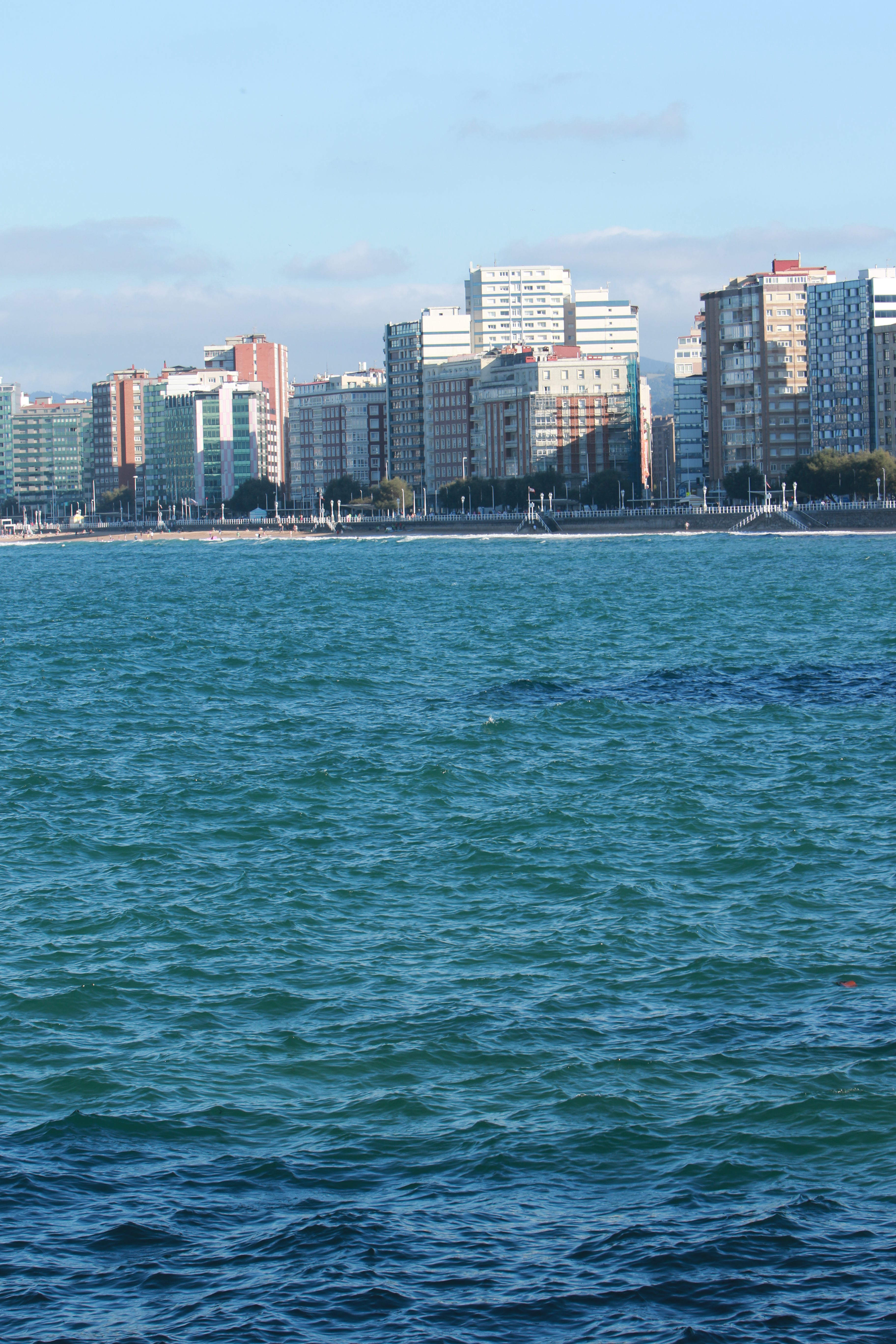 La gran mareona de septiembre en Gijón