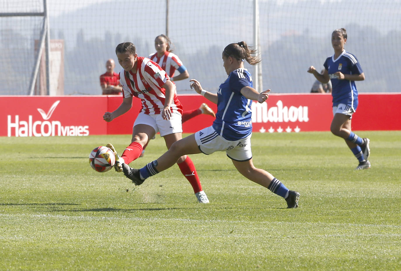 Las mejores imágenes del derbi asturiano femenino Sporting - Oviedo