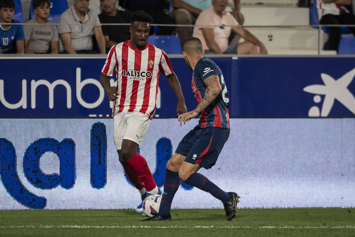 Las mejores imágenes del Huesca - Sporting