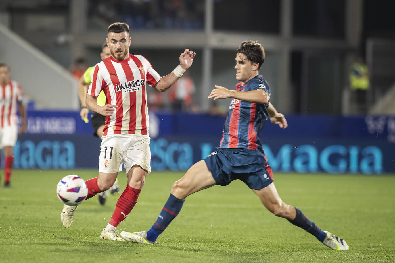 Las mejores imágenes del Huesca - Sporting