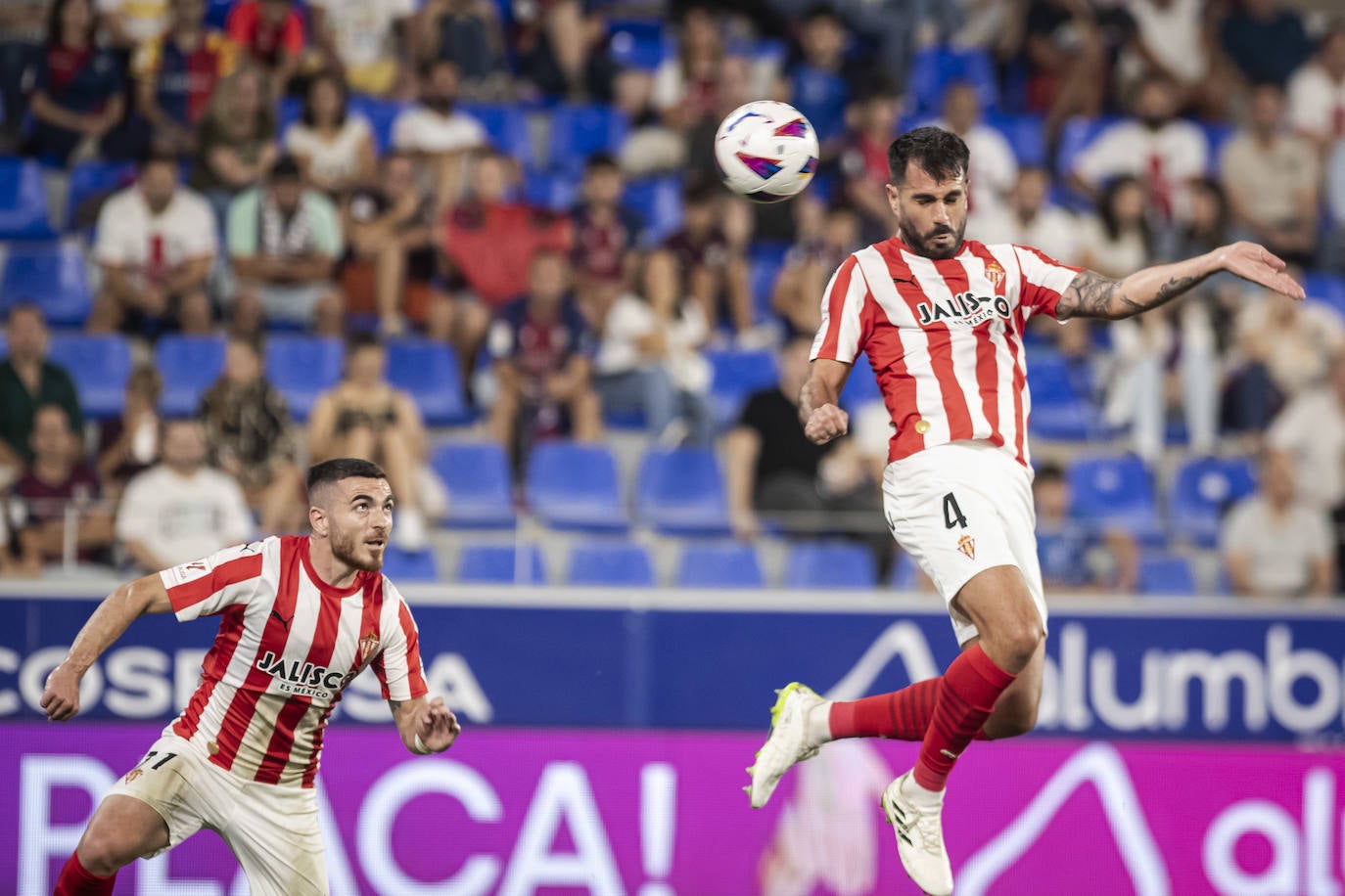 Las mejores imágenes del Huesca - Sporting