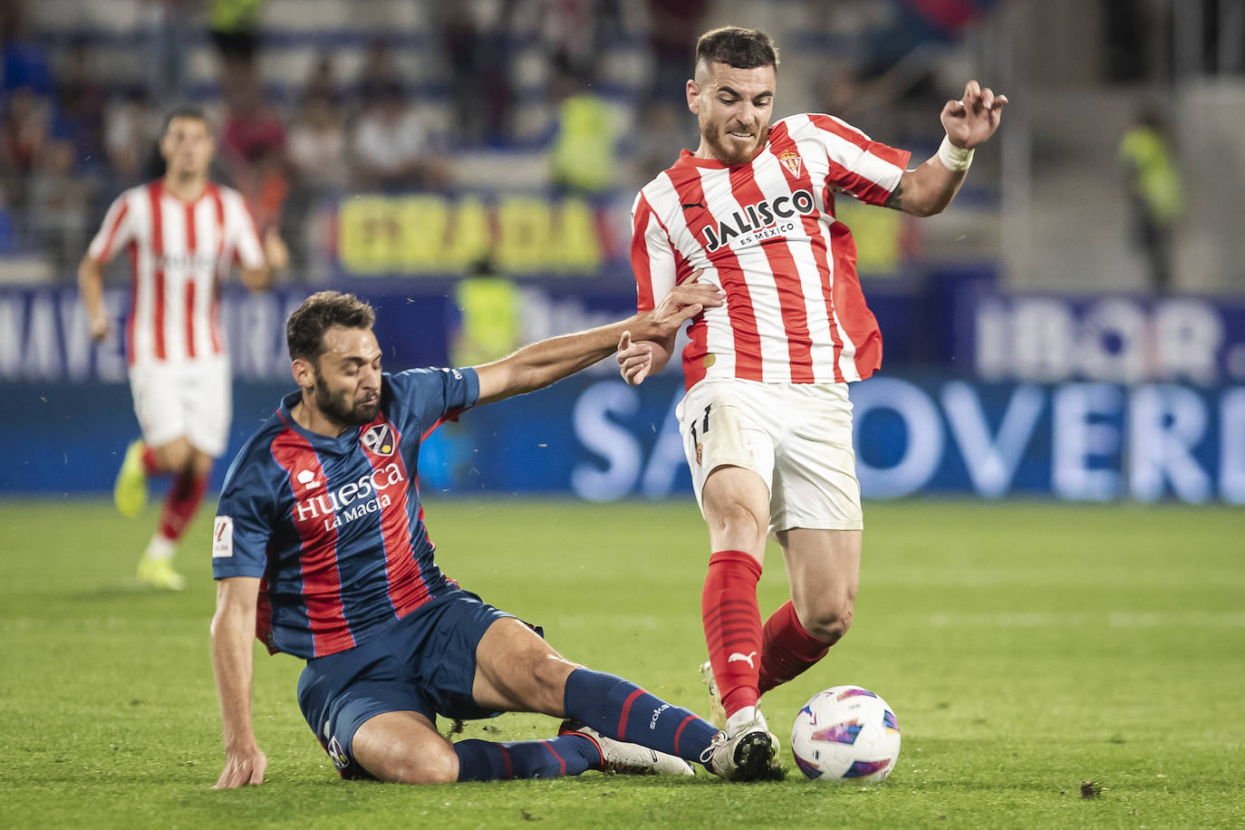 Las mejores imágenes del Huesca - Sporting
