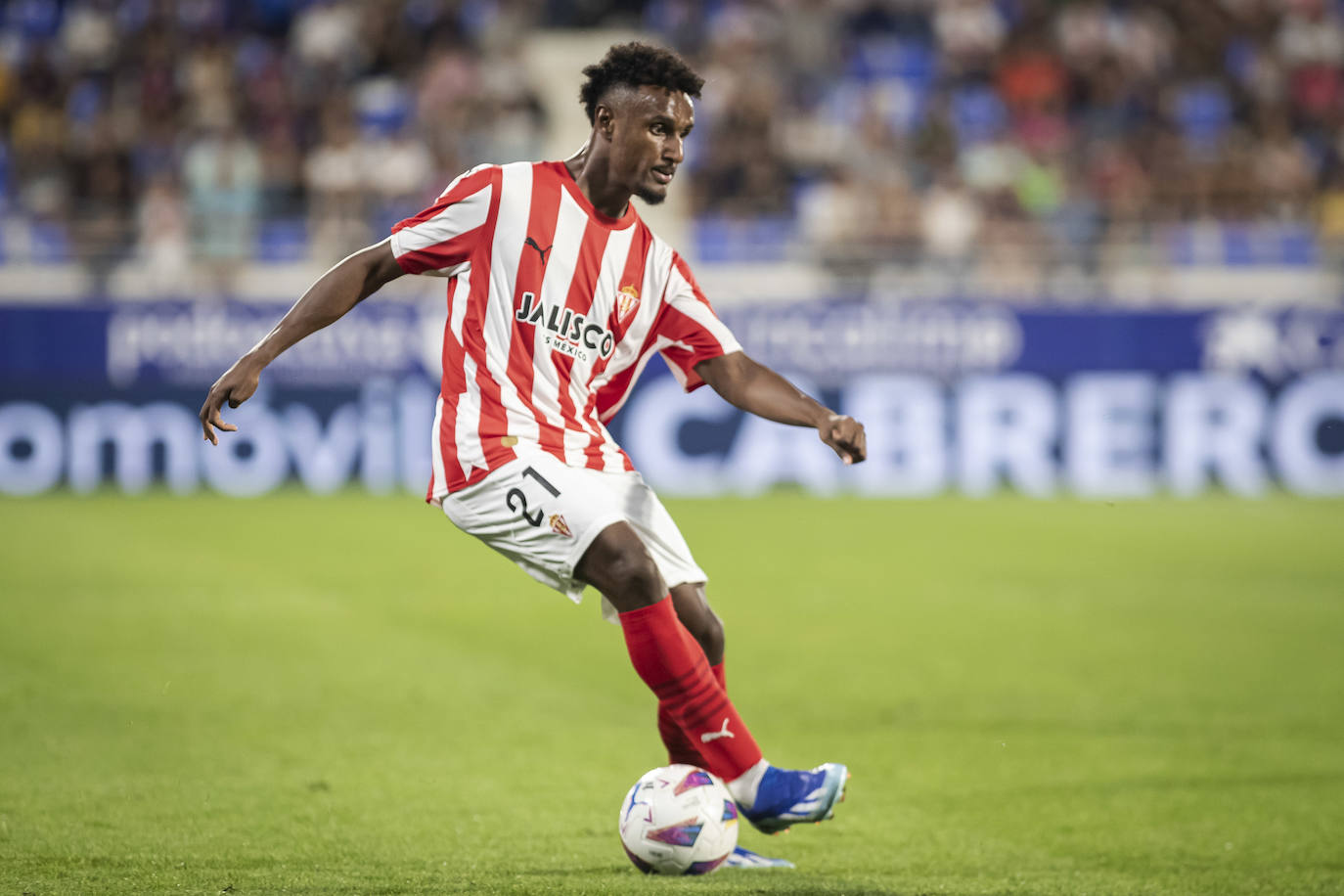 Las mejores imágenes del Huesca - Sporting