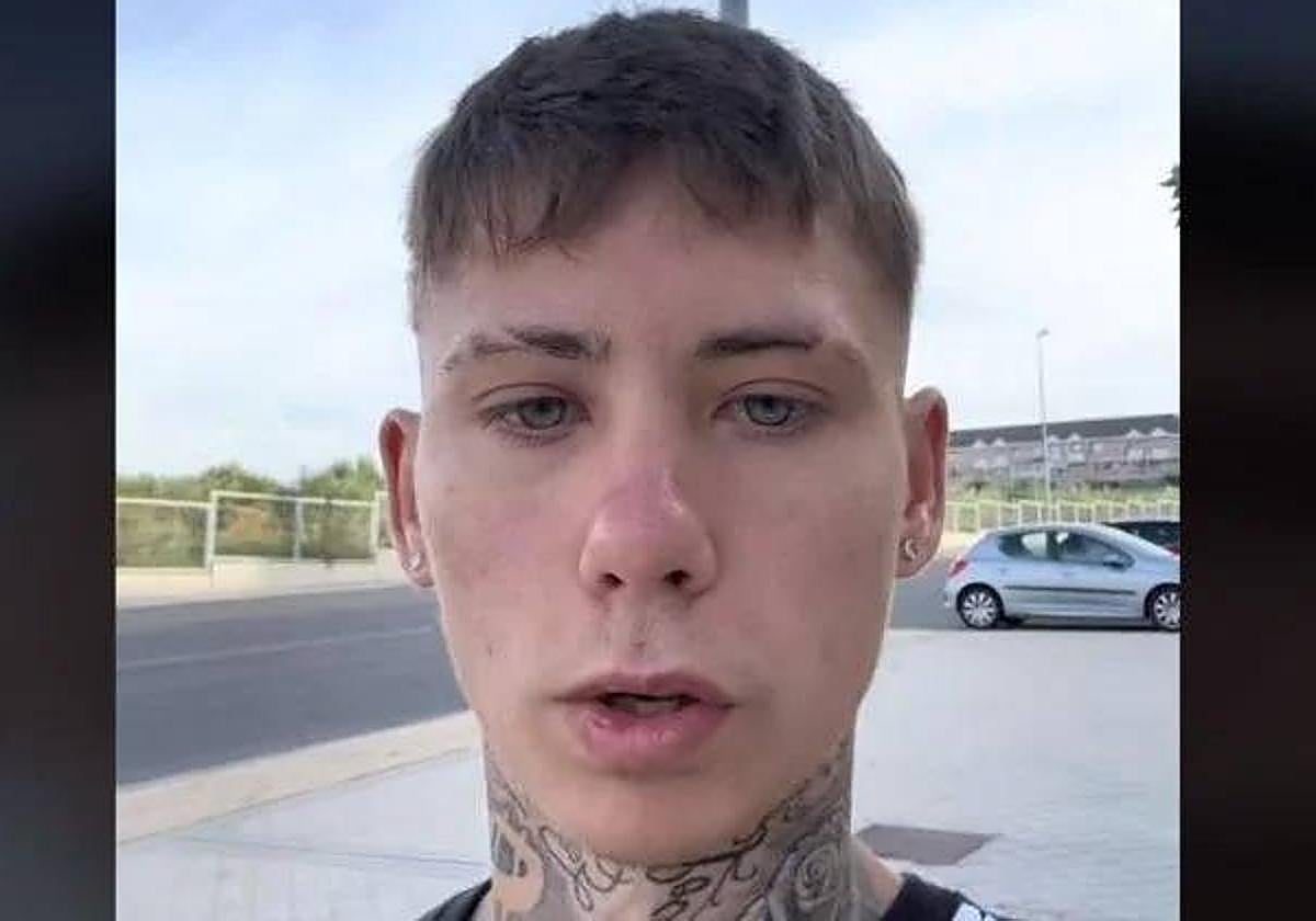 Nano Junior, en el vídeo que se hizo viral.