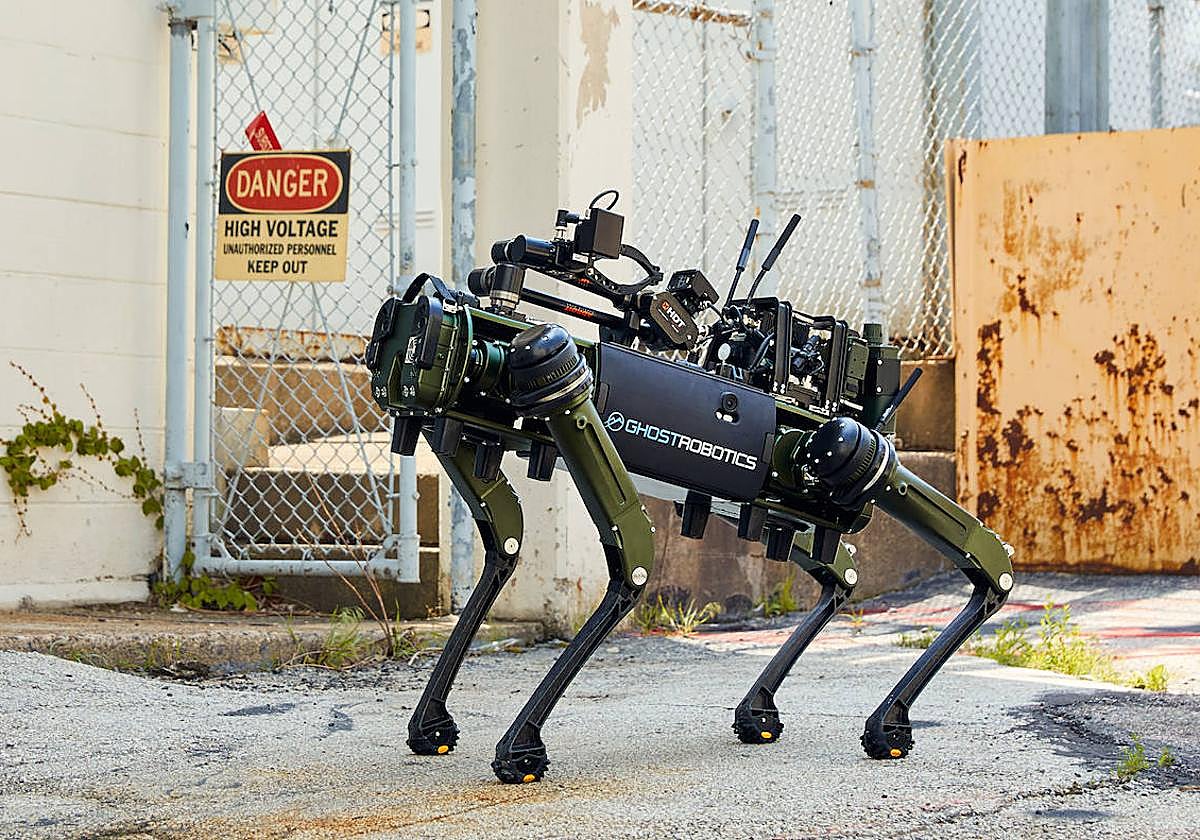 Modelo de robot como que el que se ensamblará en Asturias.