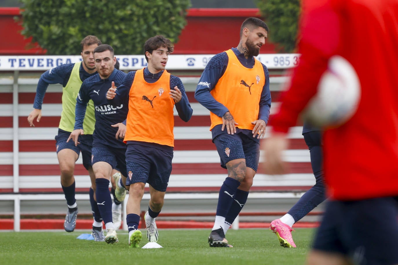 Entrenamiento del Sporting (06/10/23)