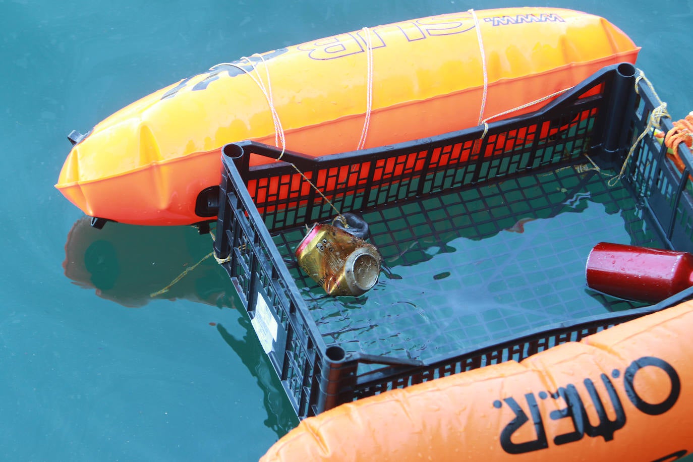 Lo que se esconde bajo el mar en el Puerto Deportivo gijonés