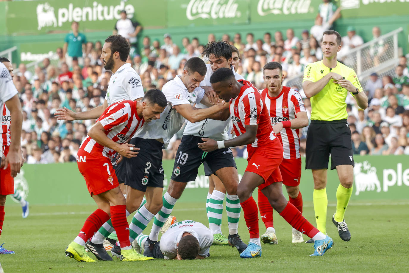 Las mejores imágenes del Racing de Santander 3 - 2 Sporting de Gijón