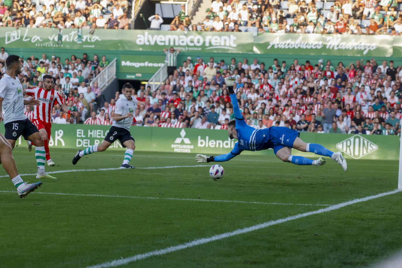 Las mejores imágenes del Racing de Santander 3 - 2 Sporting de Gijón