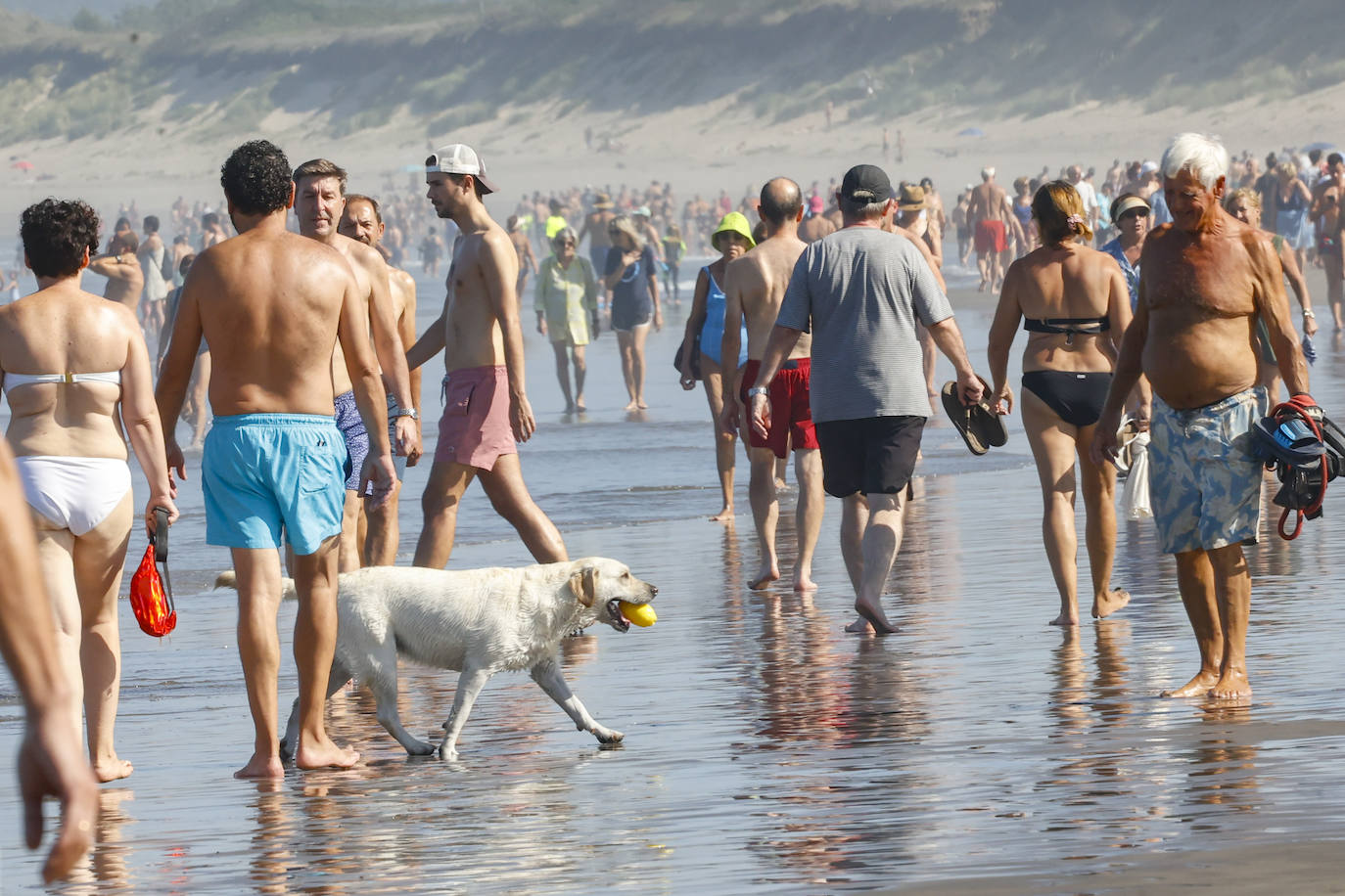 Paseos y playas y terrazas llenas: las imágenes de la jornada de calor en Asturias en pleno octubre