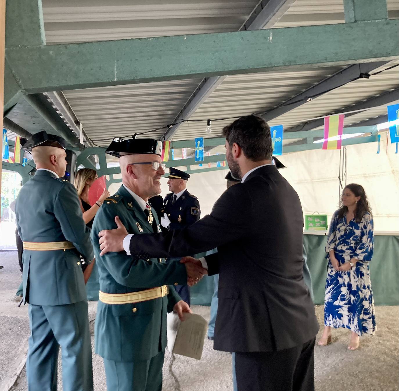 Así ha sido la celebración de la Guardia Civil por su patrona en Luarca