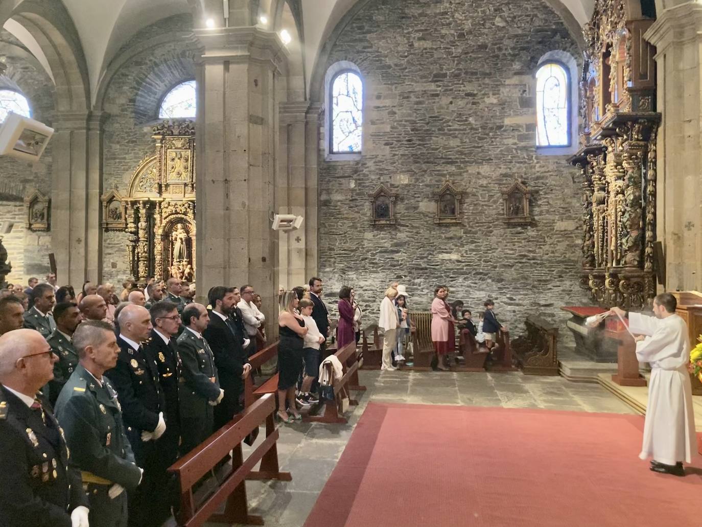 Así ha sido la celebración de la Guardia Civil por su patrona en Luarca