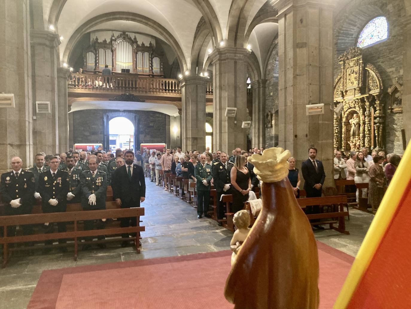 Así ha sido la celebración de la Guardia Civil por su patrona en Luarca