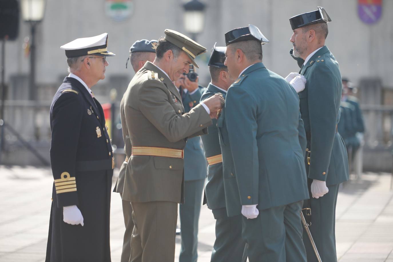 Oviedo homenajea a Dámaso Guillén en la festividad del Pilar