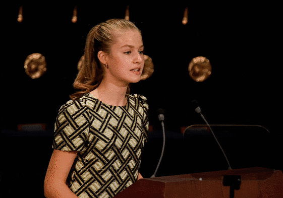 Por orden de aparición: 2021, por primera vez analizó a los premiados; 2022, «Me importa», proclamó ante los problemas globales; 2020, el año de la covid-19, un recuerdo para los fallecidos; 2019, su primer discurso: «Yo tengo sangre asturiana».