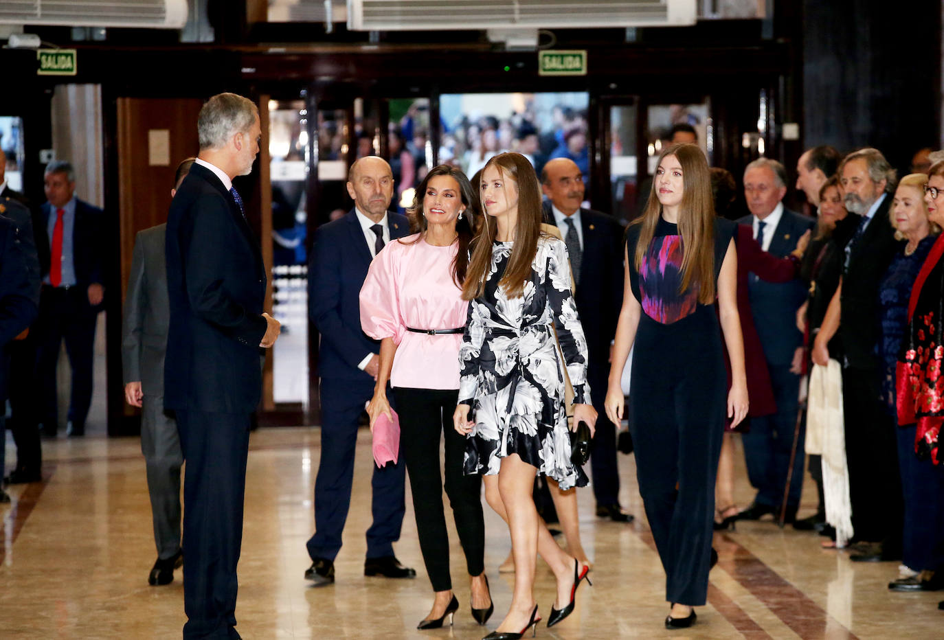 Los &#039;looks&#039; de la Familia Real en el concierto previo a los Premios Princesa de Asturias
