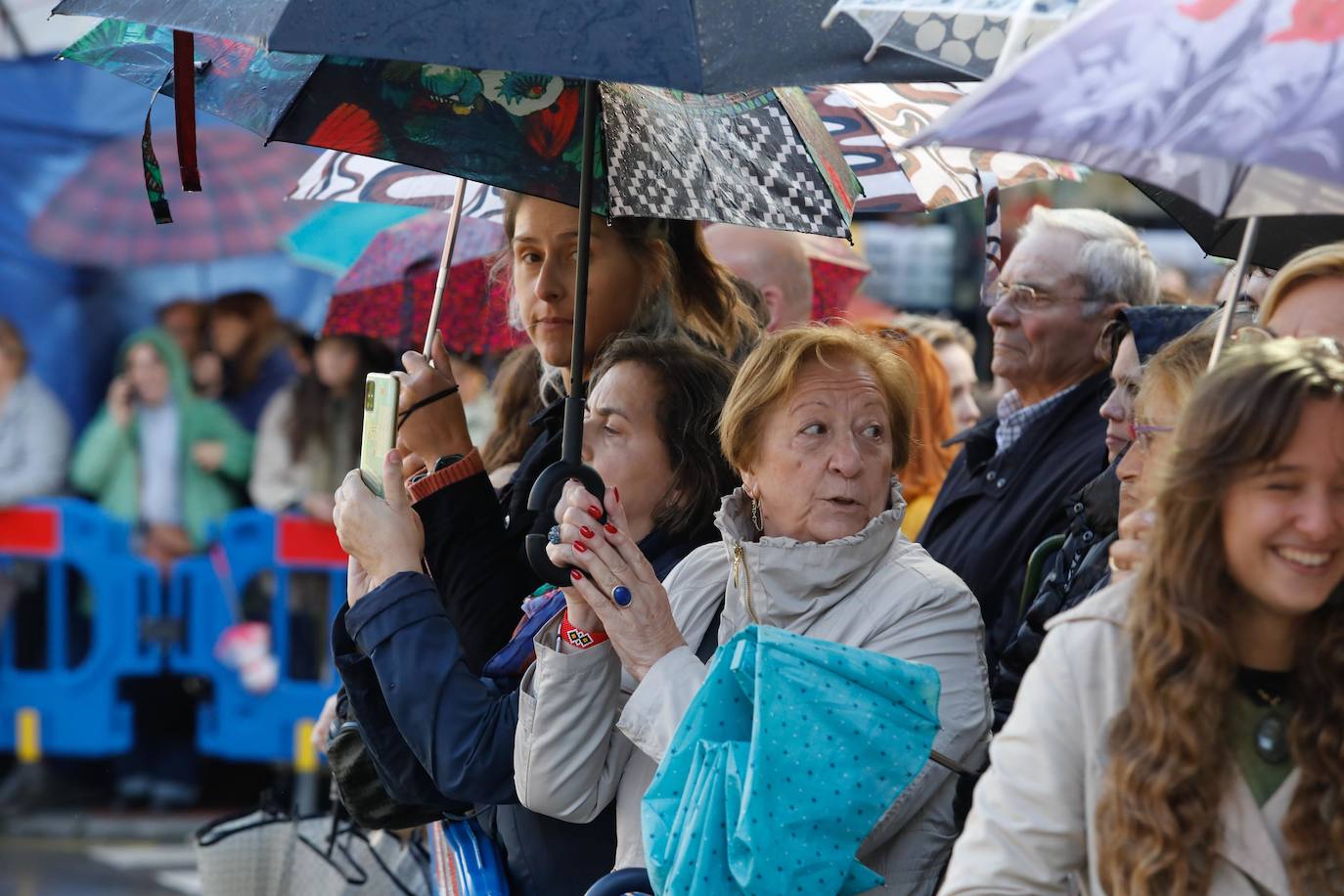 La pasión por los Premios Princesa gana a la lluvia