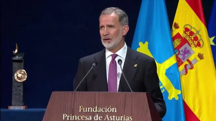 Así fue el discurso del Rey en la entrega de los Premios Princesa de Asturias 2023