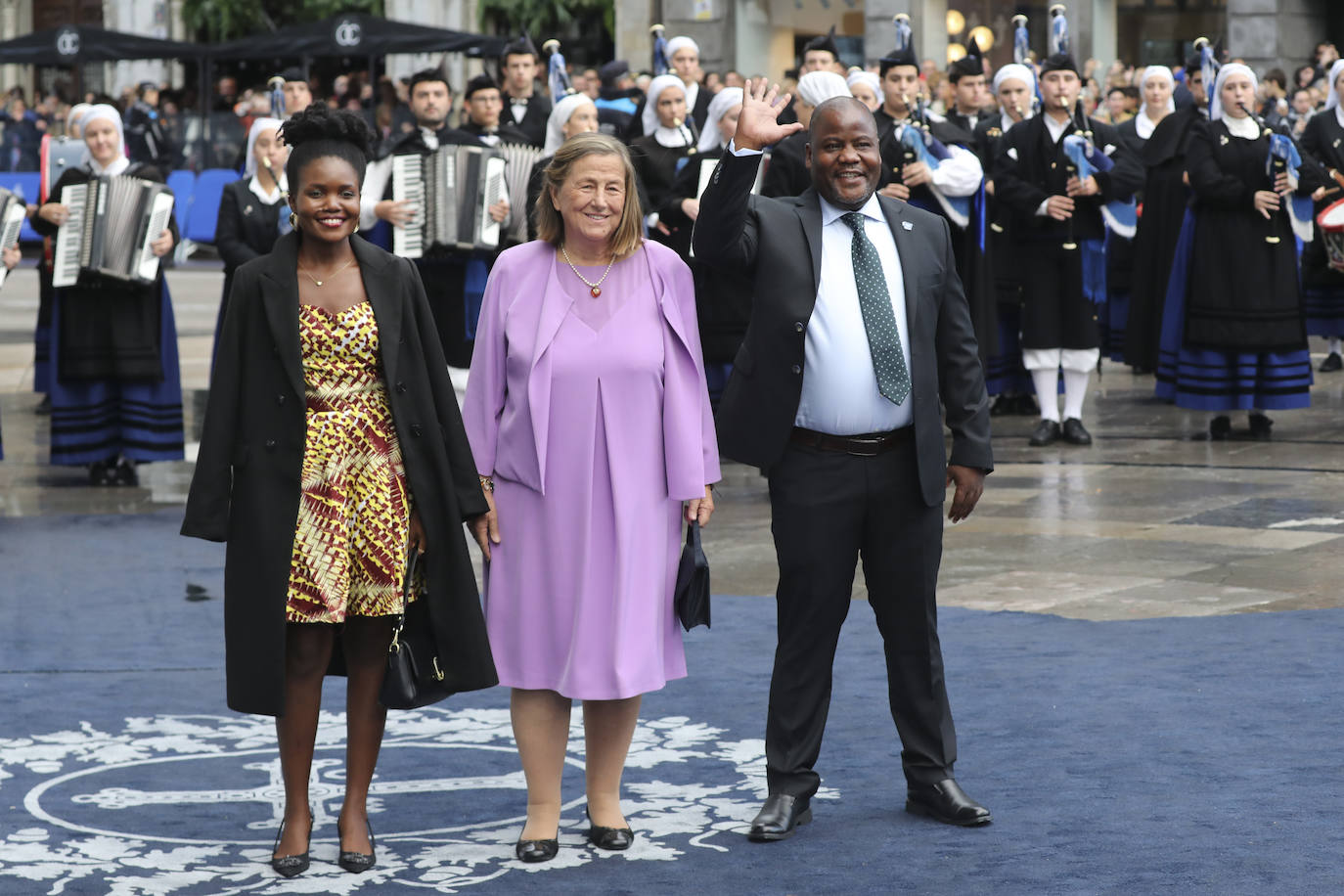 La alfombra azul de los Premios Princesa de Asturias, en imágenes