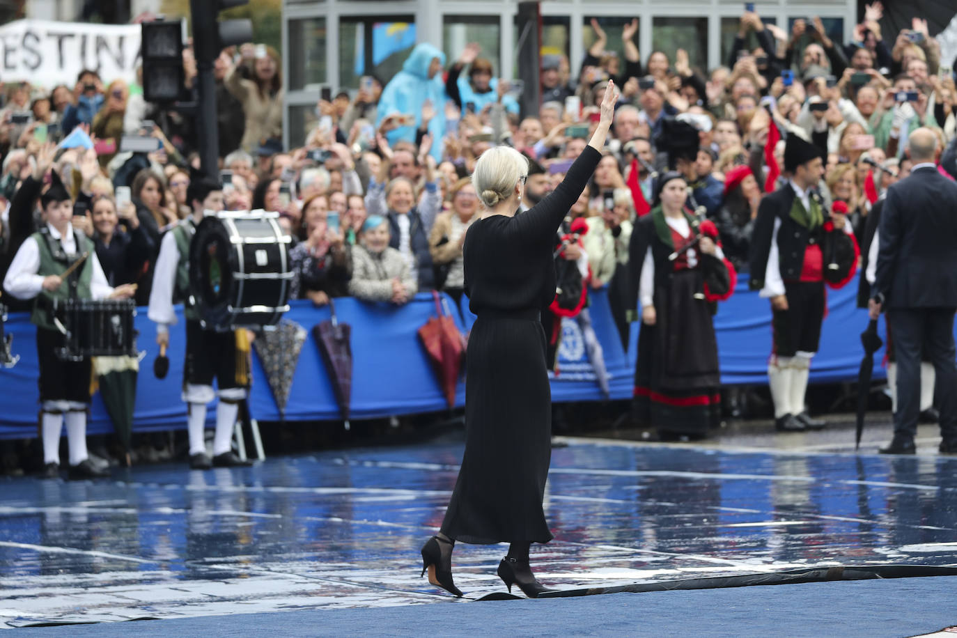 La alfombra azul de los Premios Princesa de Asturias, en imágenes