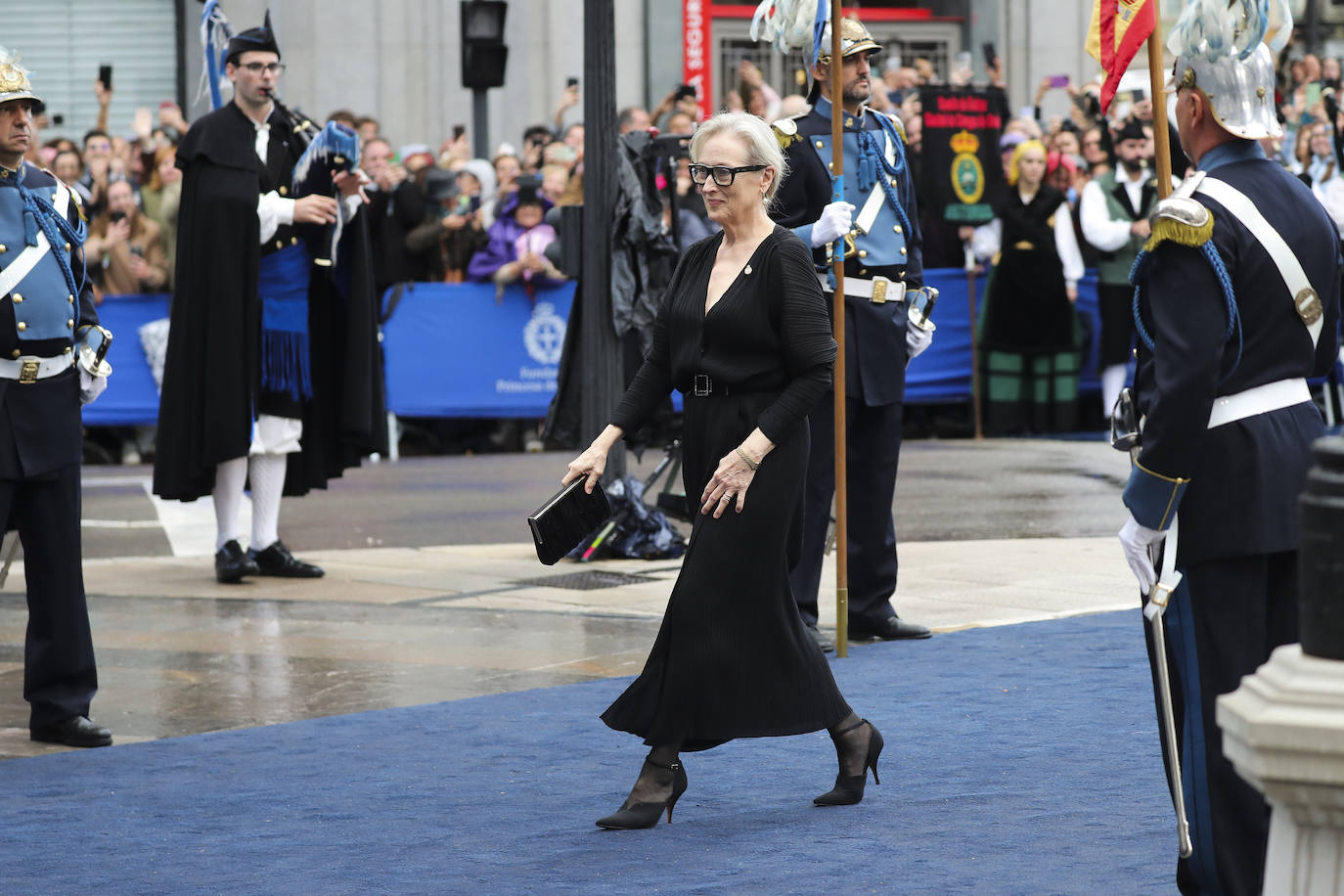 La alfombra azul de los Premios Princesa de Asturias, en imágenes