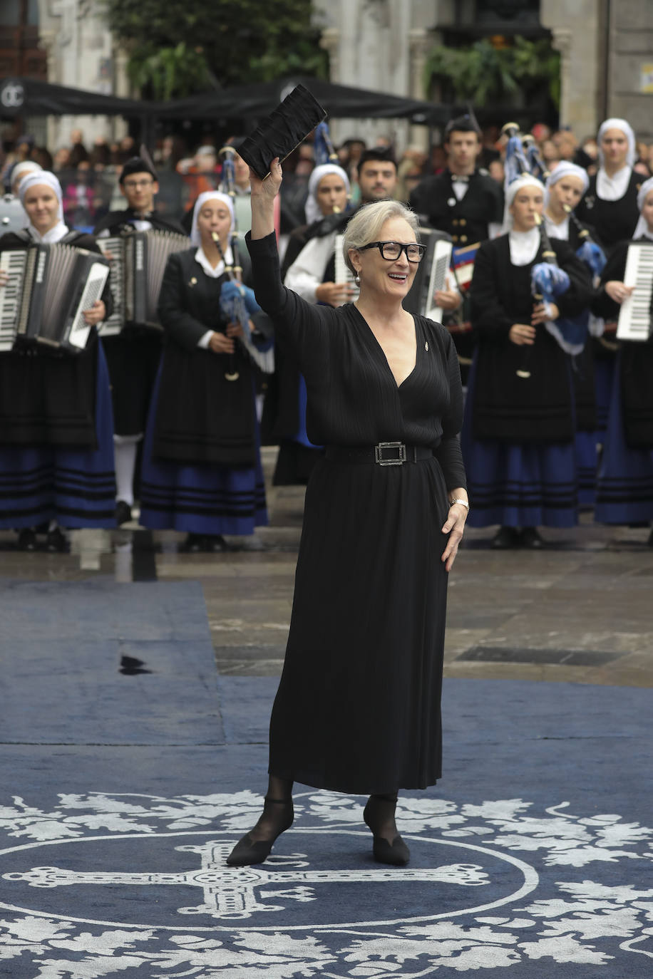 La alfombra azul de los Premios Princesa de Asturias, en imágenes