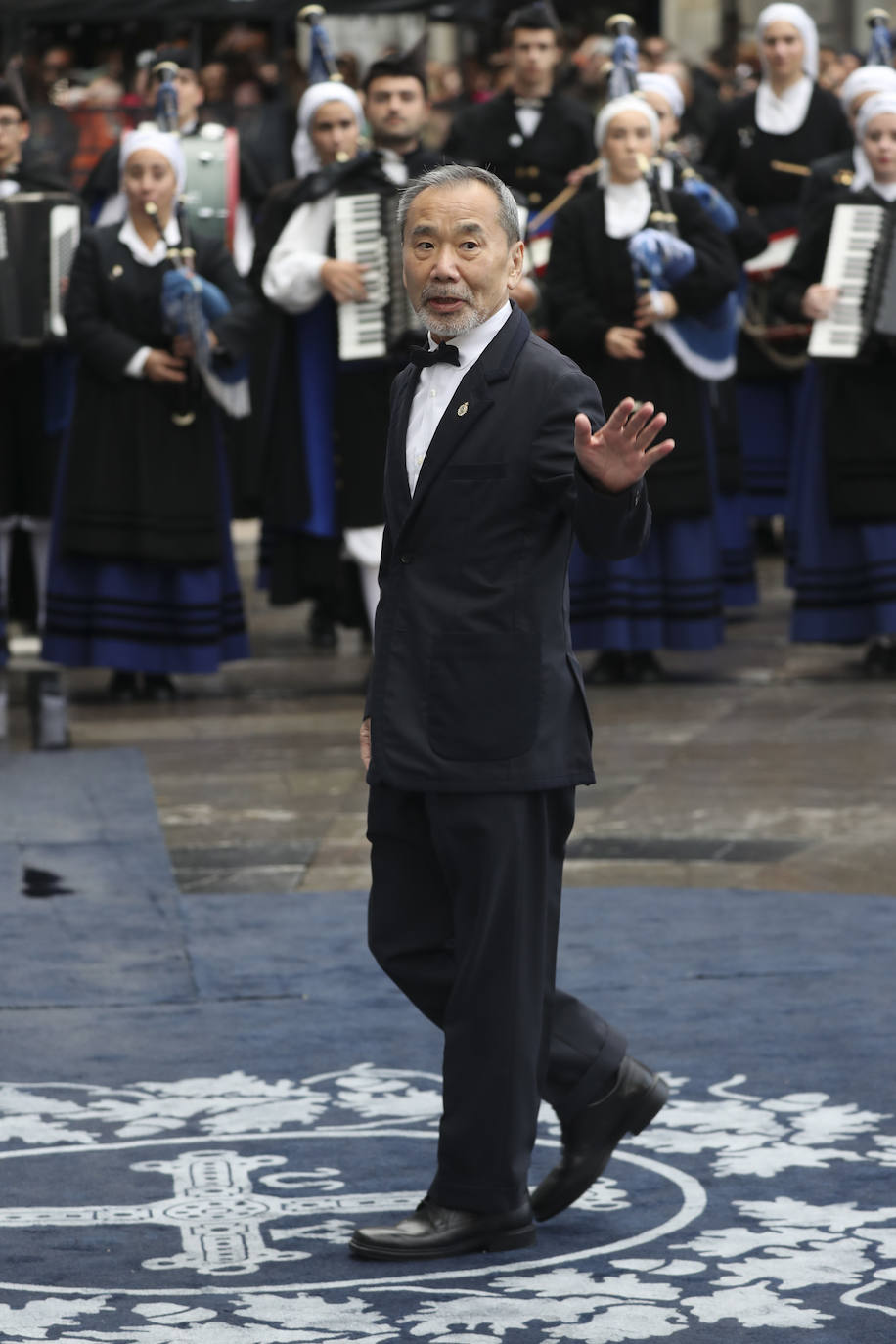 La alfombra azul de los Premios Princesa de Asturias, en imágenes