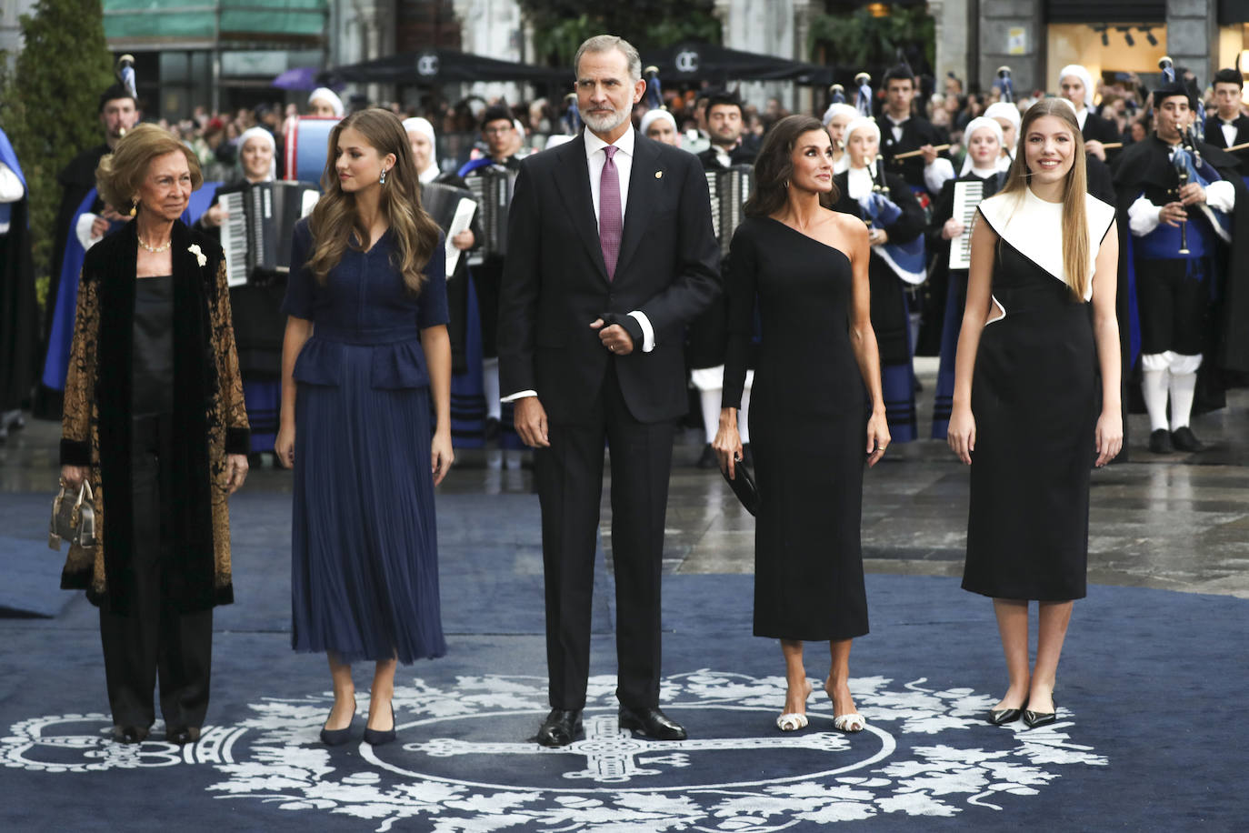 La alfombra azul de los Premios Princesa de Asturias, en imágenes