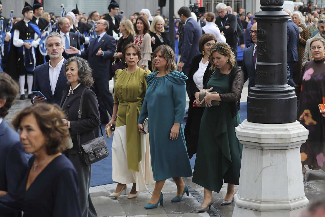 La alfombra azul de los Premios Princesa de Asturias, en imágenes