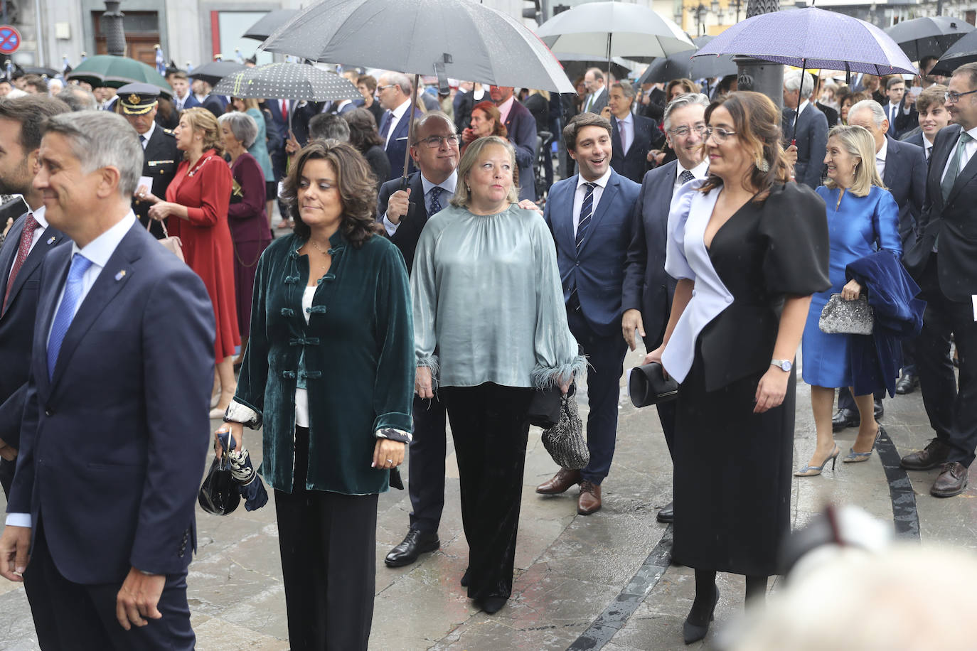 La alfombra azul de los Premios Princesa de Asturias, en imágenes