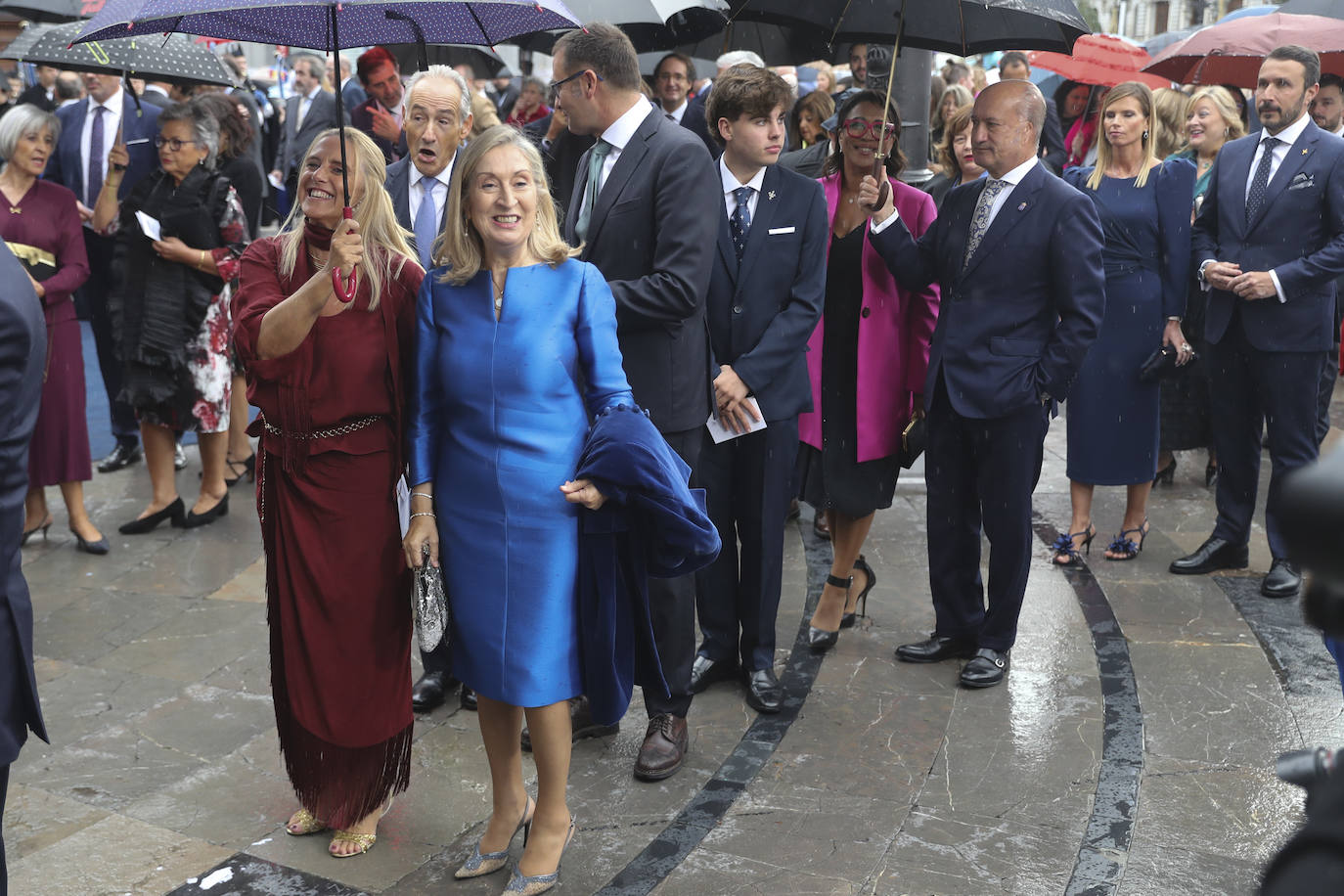 La alfombra azul de los Premios Princesa de Asturias, en imágenes