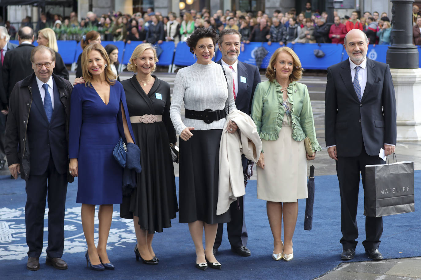 La alfombra azul de los Premios Princesa de Asturias, en imágenes