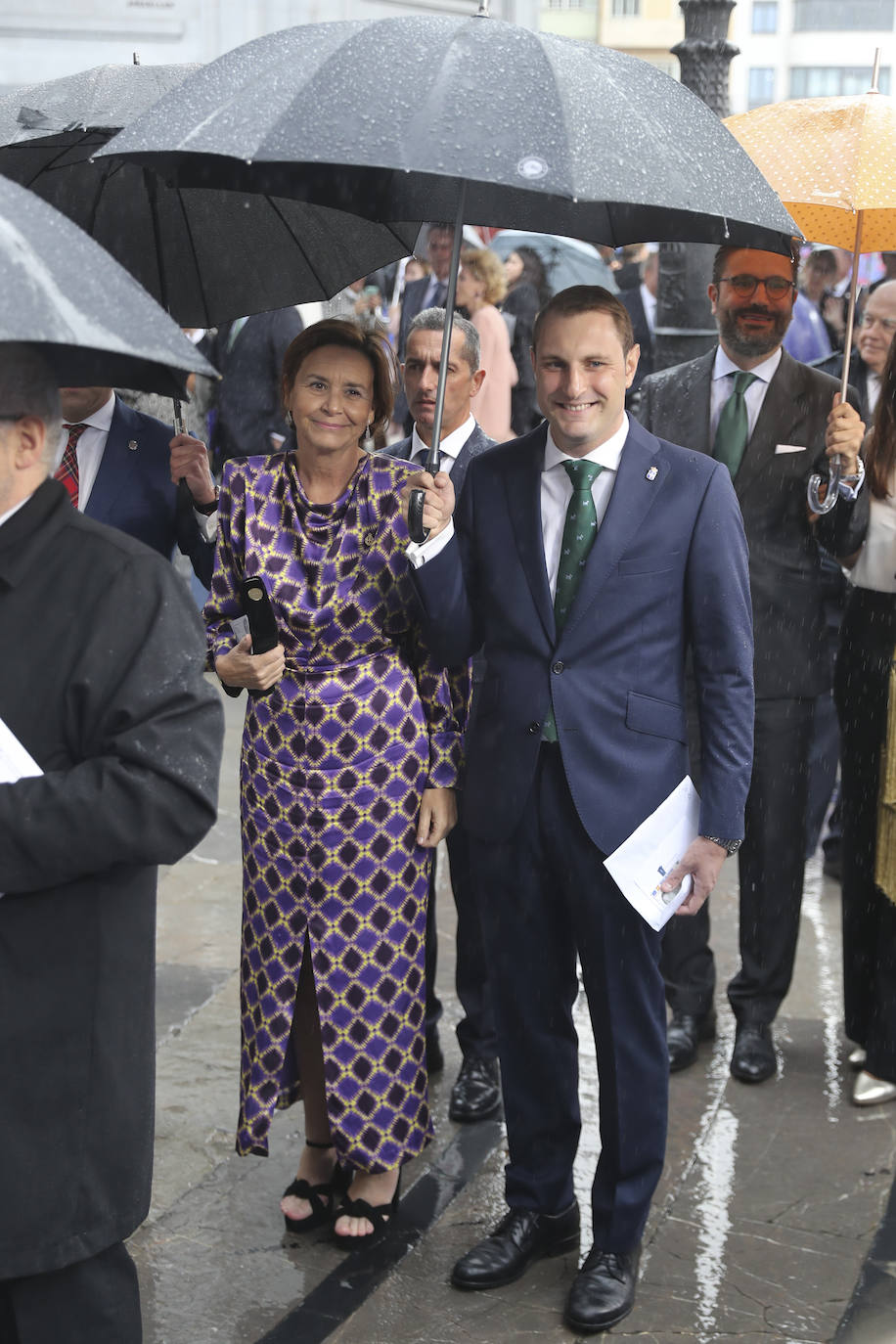 La alfombra azul de los Premios Princesa de Asturias, en imágenes