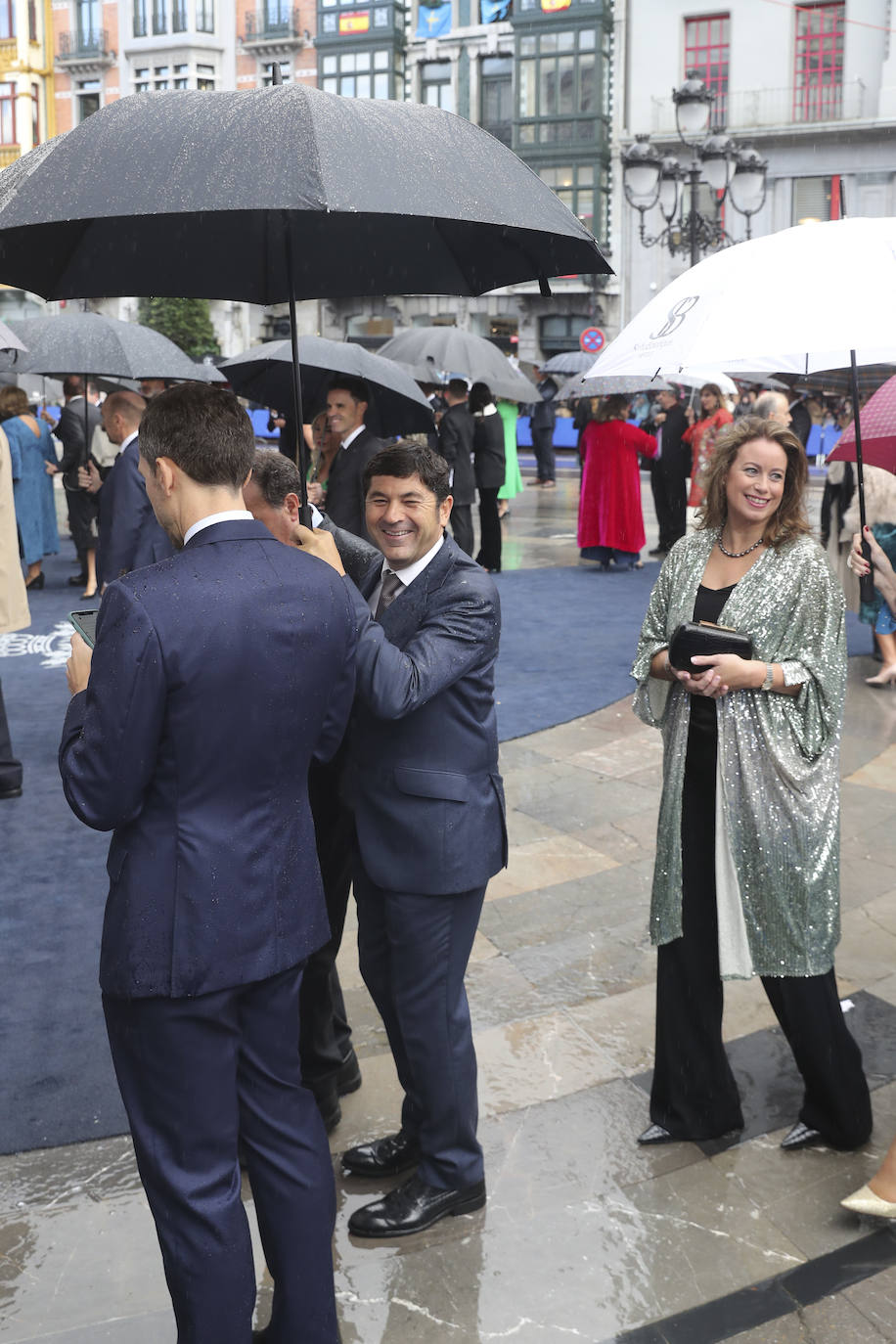 La alfombra azul de los Premios Princesa de Asturias, en imágenes