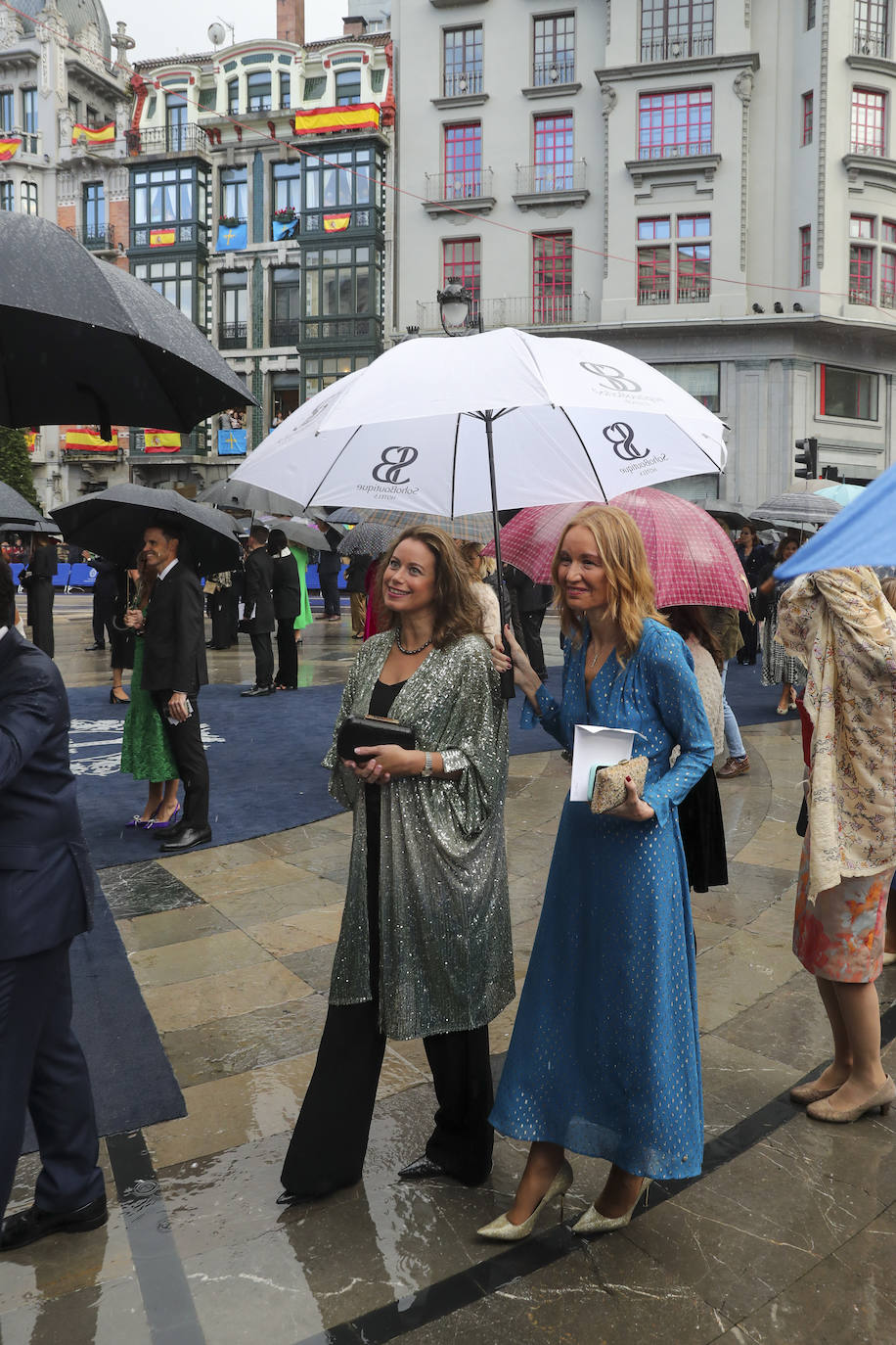 La alfombra azul de los Premios Princesa de Asturias, en imágenes