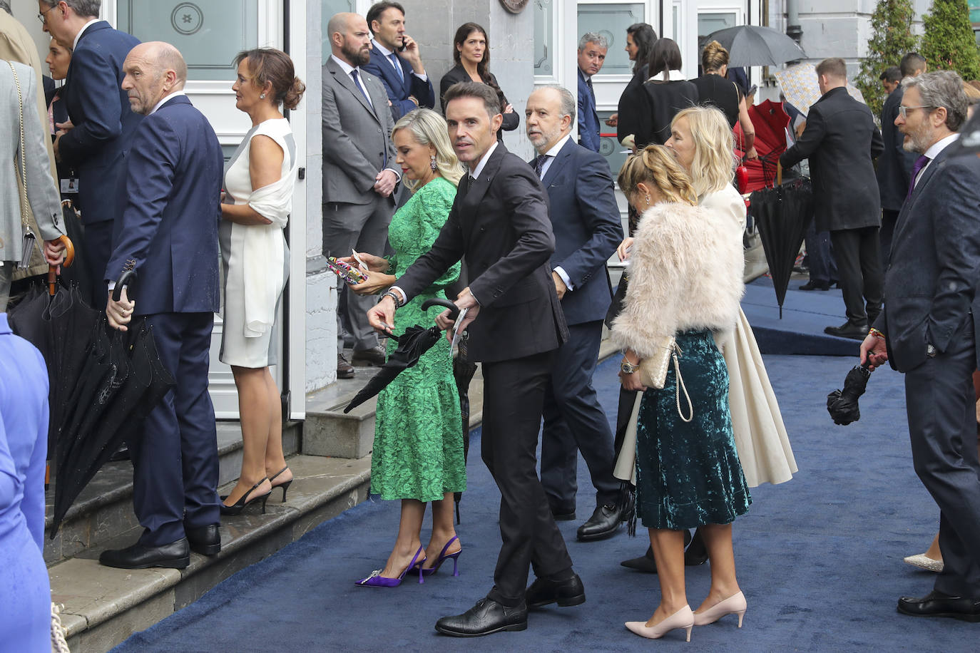 La alfombra azul de los Premios Princesa de Asturias, en imágenes