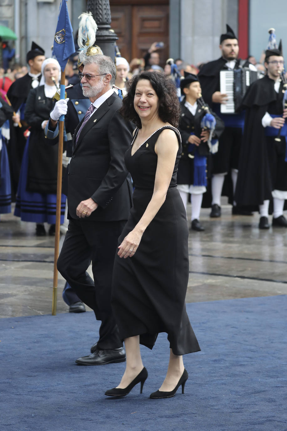 La alfombra azul de los Premios Princesa de Asturias, en imágenes