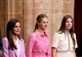 Los estilismos de la Familia Real en la recepción del Reconquista