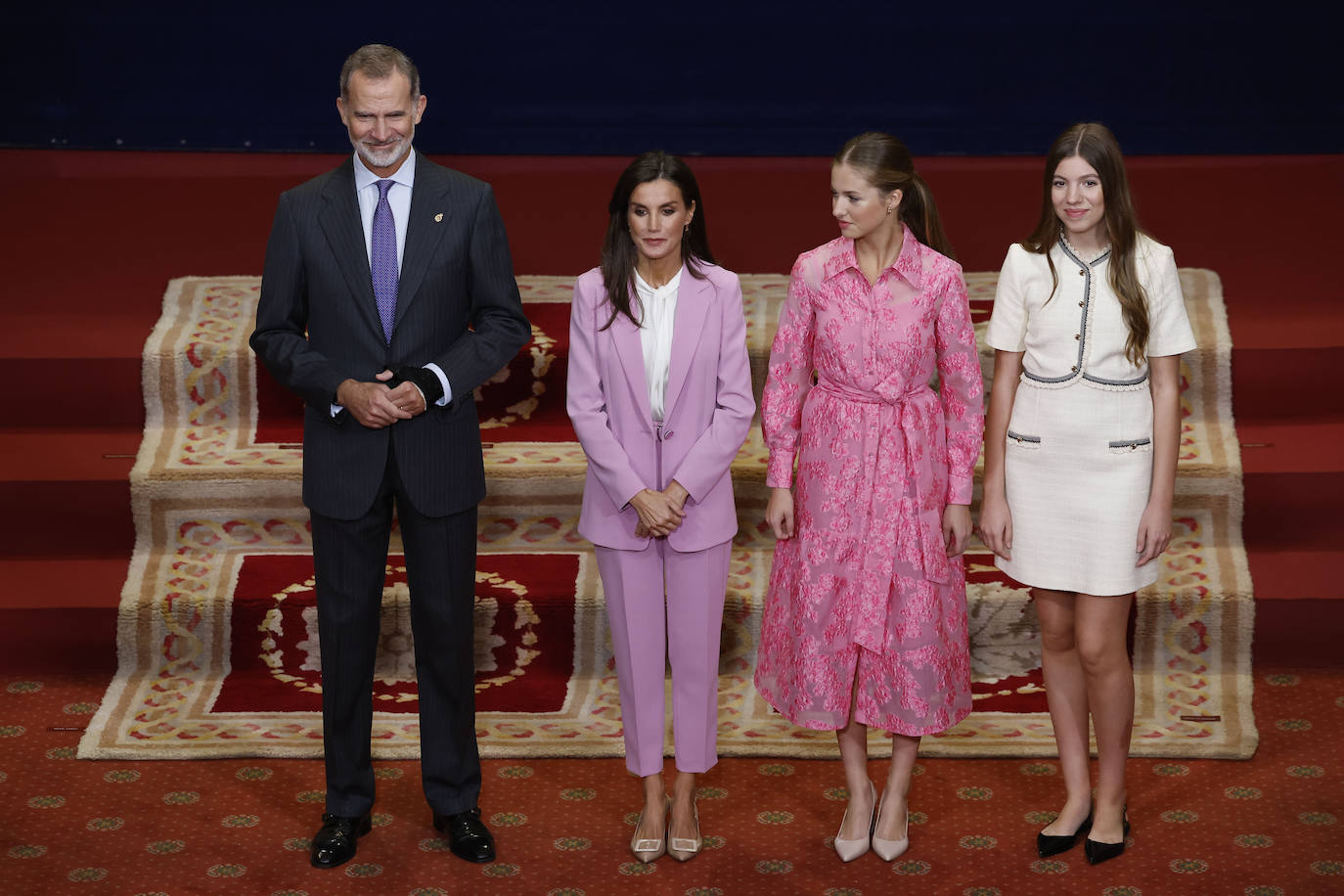 Los estilismos de la Familia Real en la recepción del Reconquista