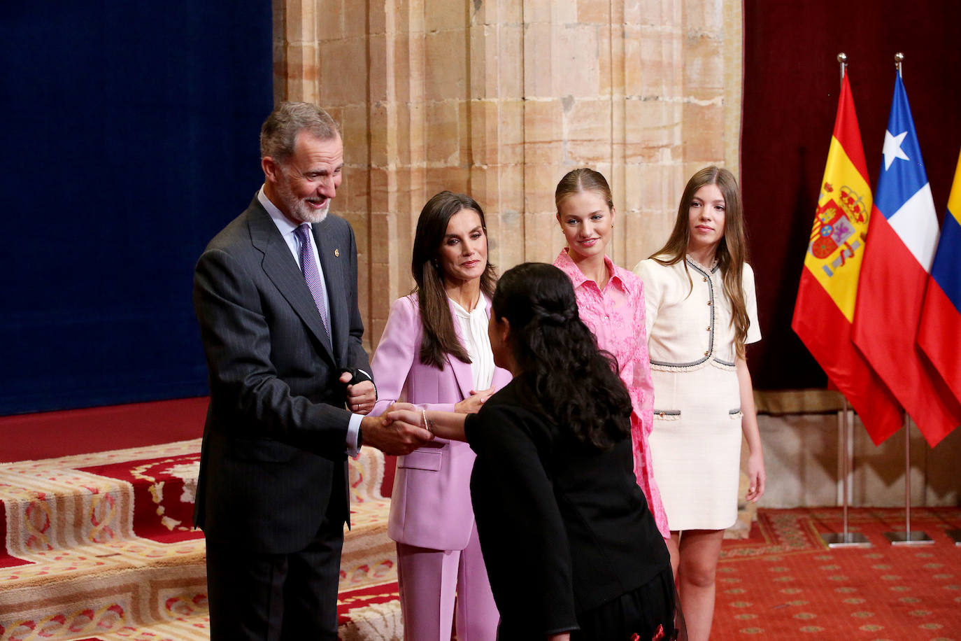 Así ha sido la recepción de la Familia Real en el Reconquista