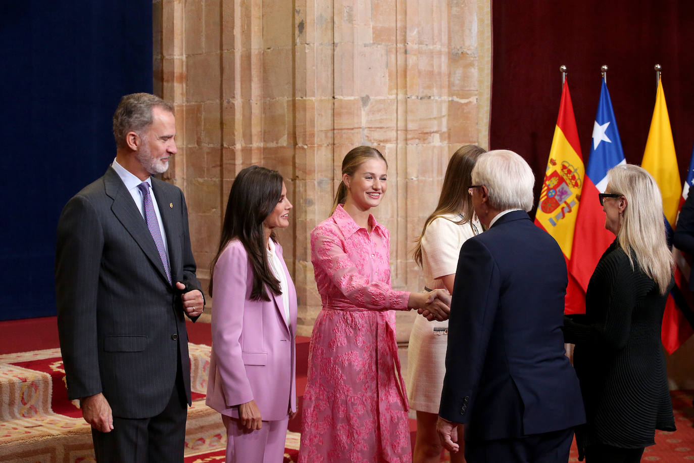 Así ha sido la recepción de la Familia Real en el Reconquista