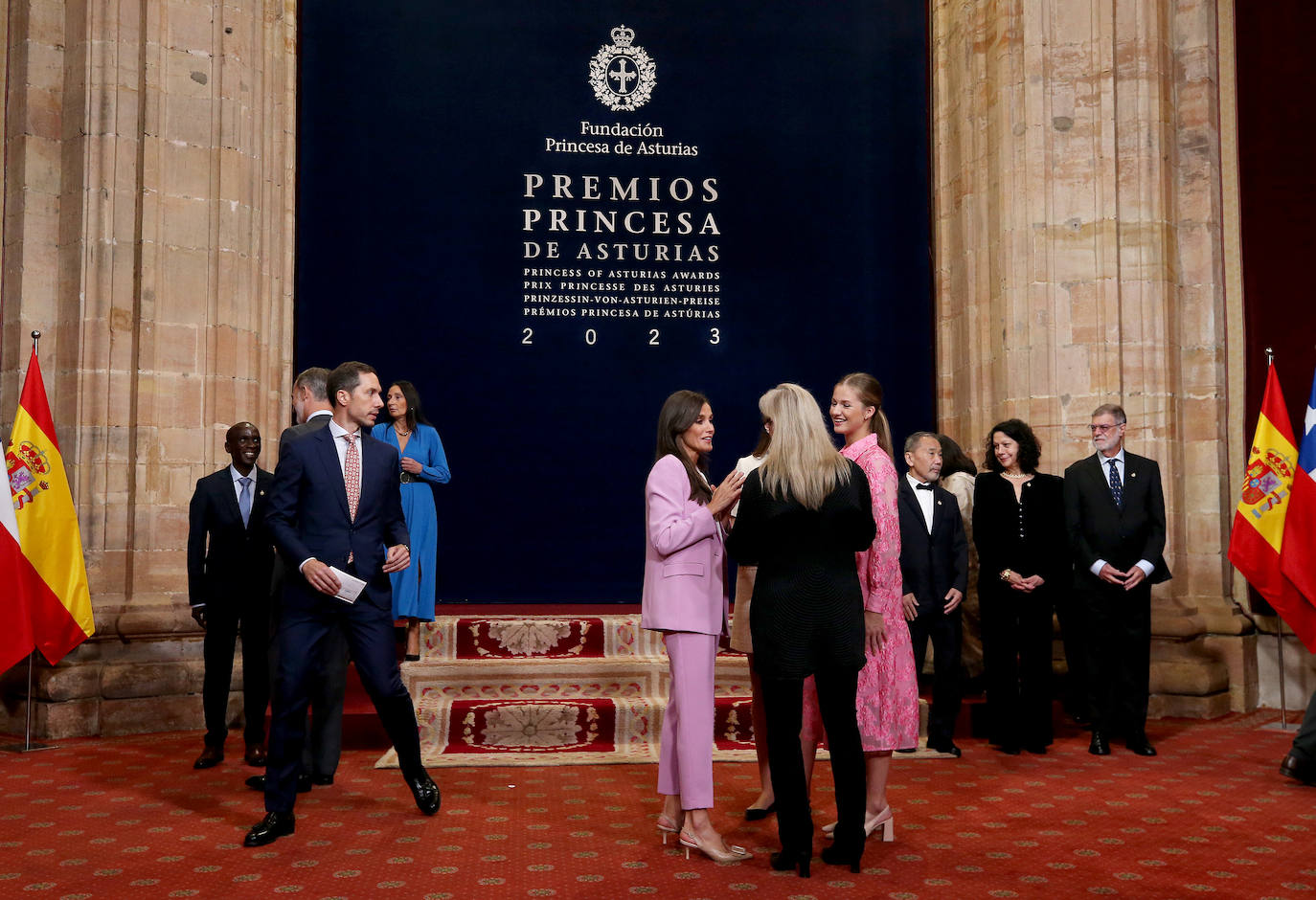 Así ha sido la recepción de la Familia Real en el Reconquista