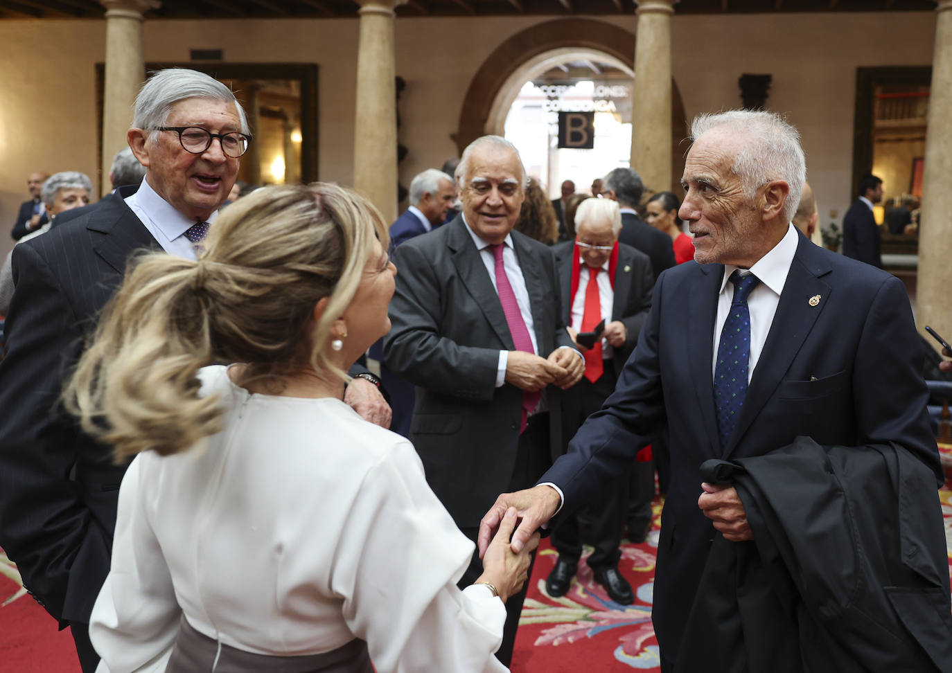 Así ha sido la recepción de la Familia Real en el Reconquista