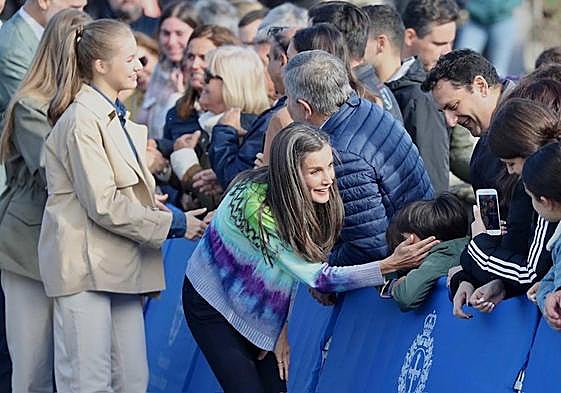 La Familia Real, en Arroes, Peón y Candanal para la entrega del Premio a Pueblo Ejemplar 2023