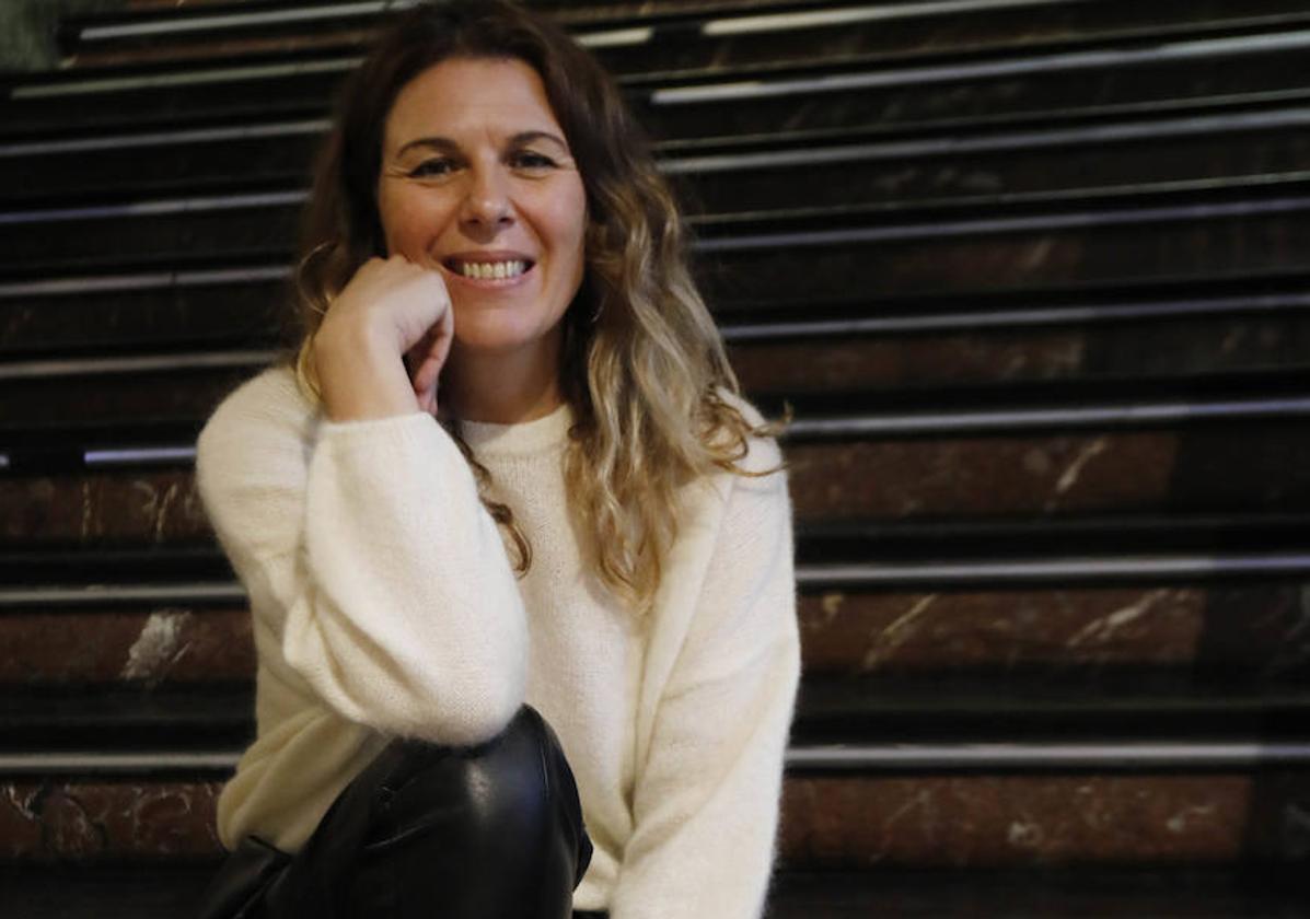 La directora de la guía Repsol, María Ritter, el pasado lunes en la Laboral de Gijón.