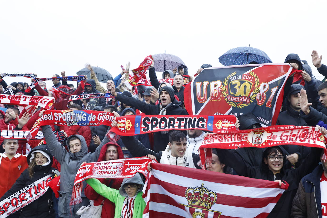 Las mejores imágenes del Guijuelo - Sporting