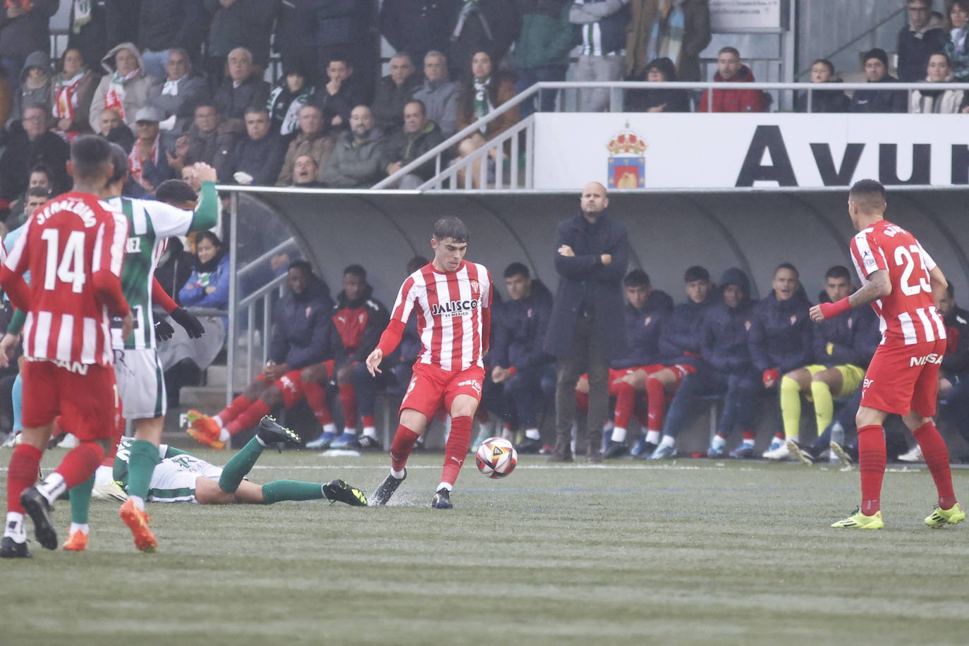 Las mejores imágenes del Guijuelo - Sporting