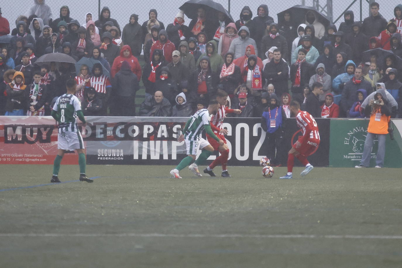 Las mejores imágenes del Guijuelo - Sporting