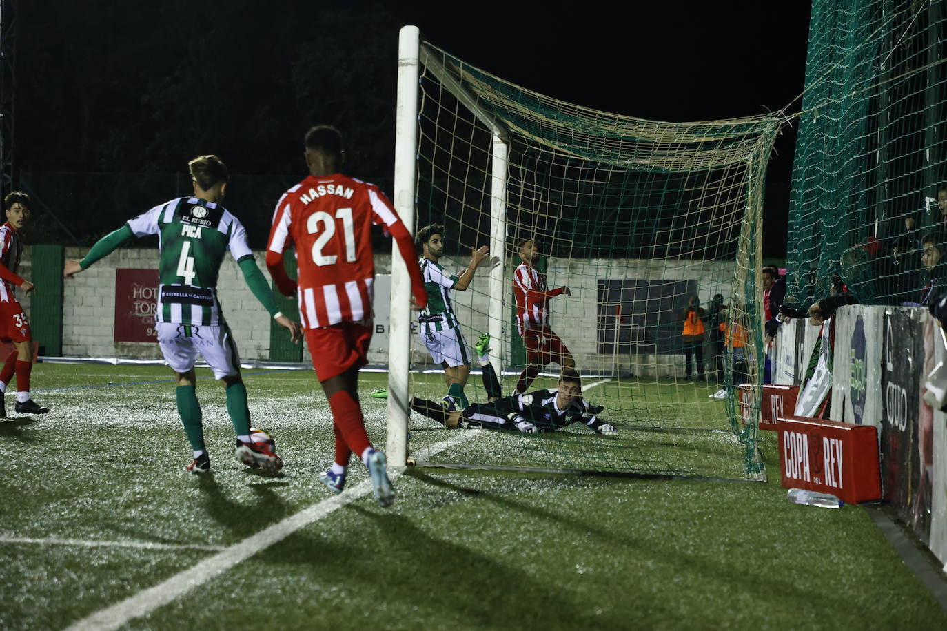 Las mejores imágenes del Guijuelo - Sporting